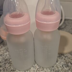 Munchkin Pink Baby Bottles